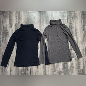 Bundle of 2 Women’s Long Sleeve Turtleneck